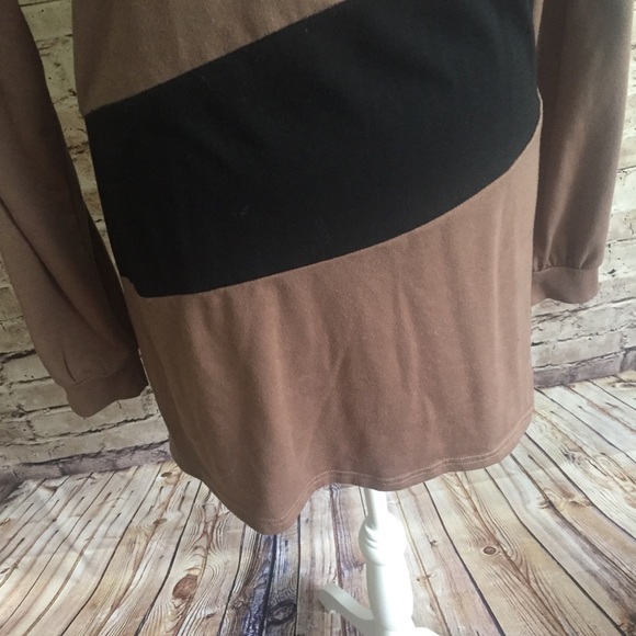 Batwing Sleeves Blouson Tunic - Picture 3 of 8